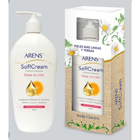 CREMA CORPORAL ARENS TRIPLE ACCIÓN 500 ML