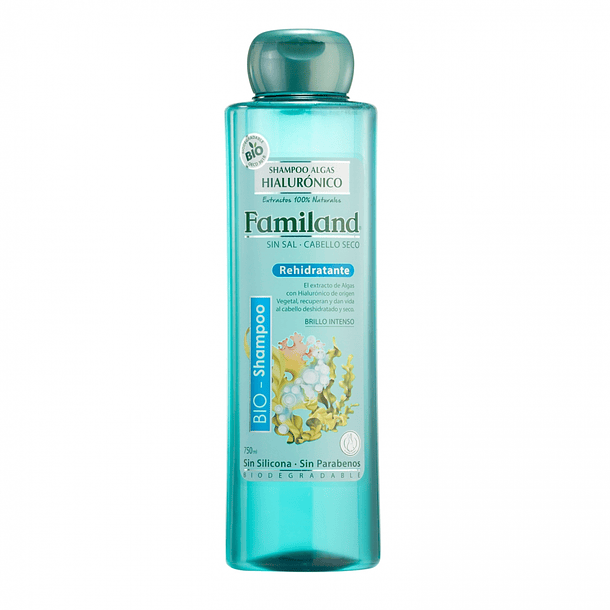SHAMPOO FAMILAND ALGAS HIALURÓNICO 750 ML 