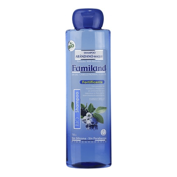 SHAMPOO FAMILAND ARANDANO - MAQUI 750 ML 