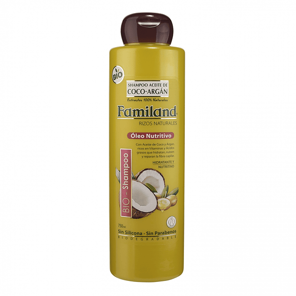 SHAMPOO FAMILAND COCO - ARGAN 750 ML  1