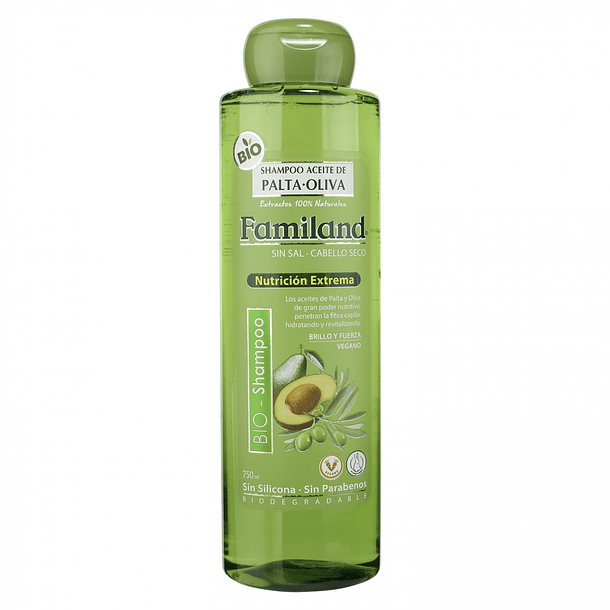 SHAMPOO FAMILAND PALTA - OLIVA 750 ML 