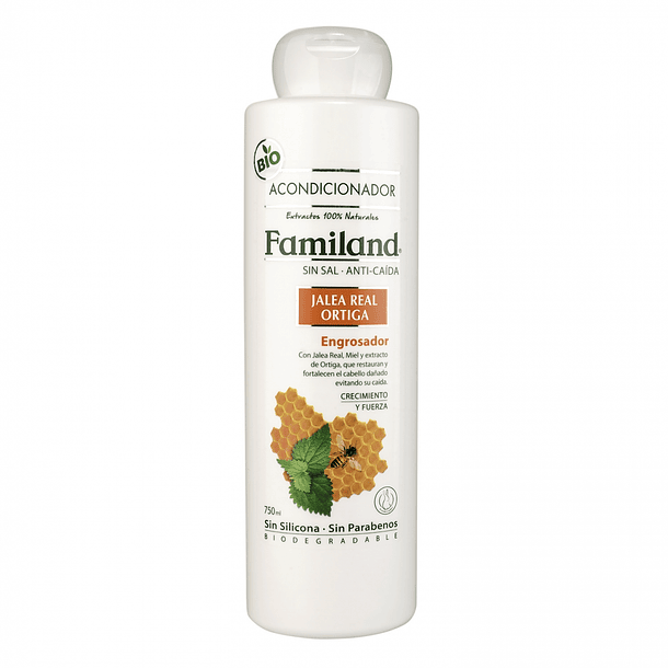 ACONDICIONADOR FAMILAND JALEA REAL ORTIGA 750 ML
