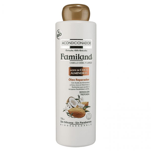 ACONDICIONADOR FAMILAND COCO - ALMENDRAS 750 ML