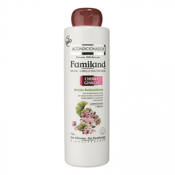 ACONDICIONADOR FAMILAND CHERRY GINKGO 750 ML