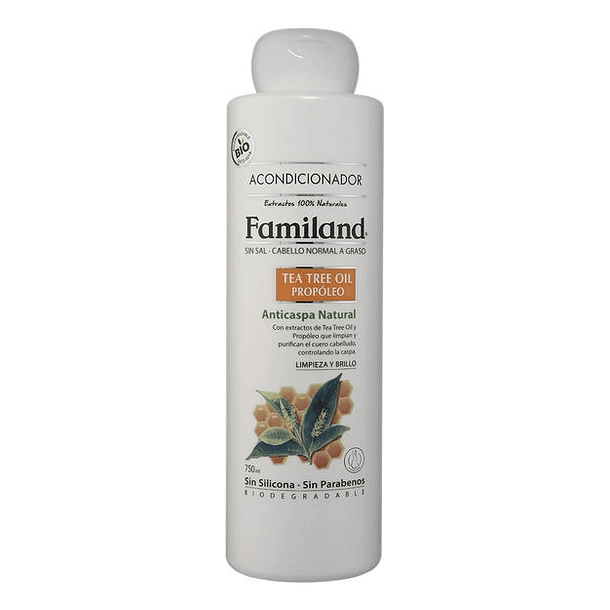 ACONDICIONADOR FAMILAND TEA TREE OIL - PROPOLEO 750 ML