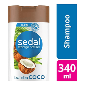 SHAMPOO SEDAL BOMBA COCO 340 ML
