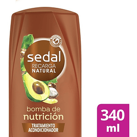 ACONDICIONADOR SEDAL BOMBA NUTRICION 340 ML