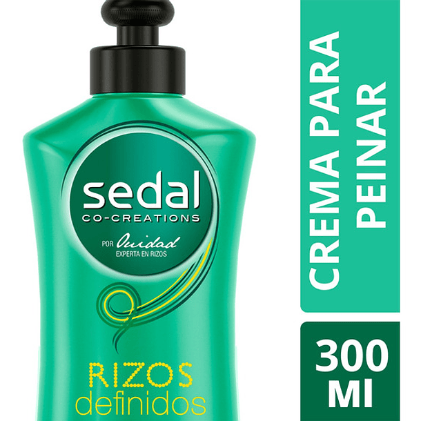 CREMA DE PEINAR SEDAL RIZOS DEFINIDOS 300 ML  1