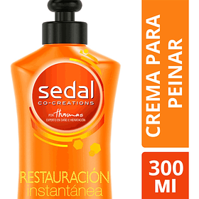CREMA DE PEINAR SEDAL RESTAURACION 300 ML