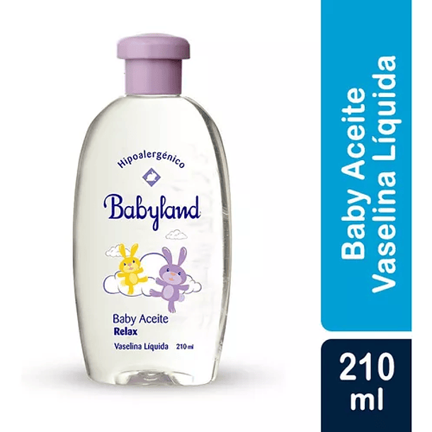 VASELINA LIQUIDA BABYLAND 210 ML