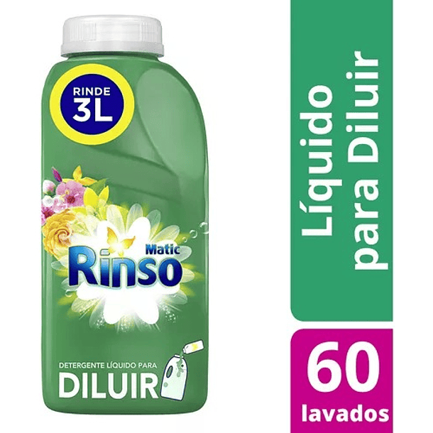 DETERGENTE PARA DILUIR RINSO 500 ML