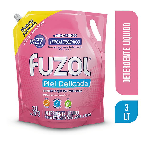 DETERGENTE LIQUIDO FUZOL HIPOALERGENICO 3LT
