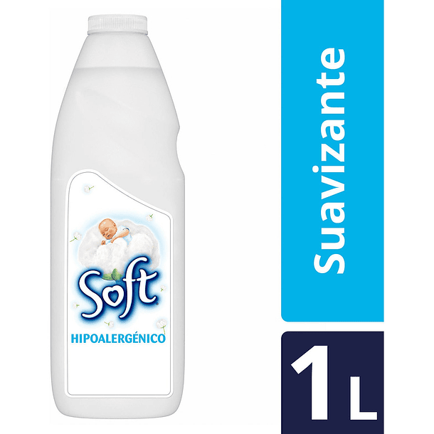 SUAVIZANTE SOFT PIEL SENSIBLE 1 LT 1