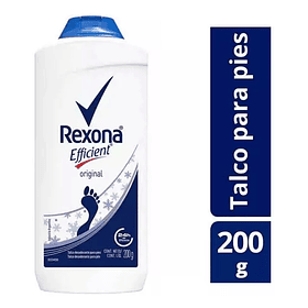 TALCO PARA PIES REXONA EFFICIENT 200 GR 