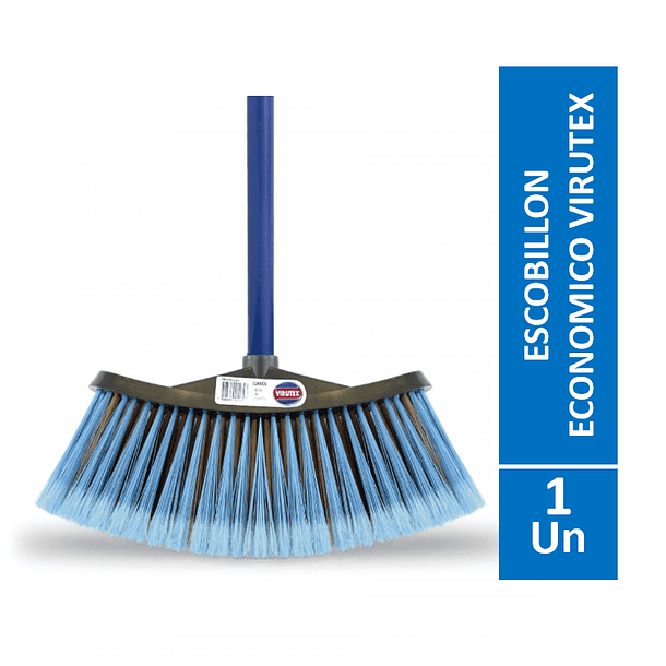 ESCOBILLÓN ECONOMICO VIRUTEX  1 UND