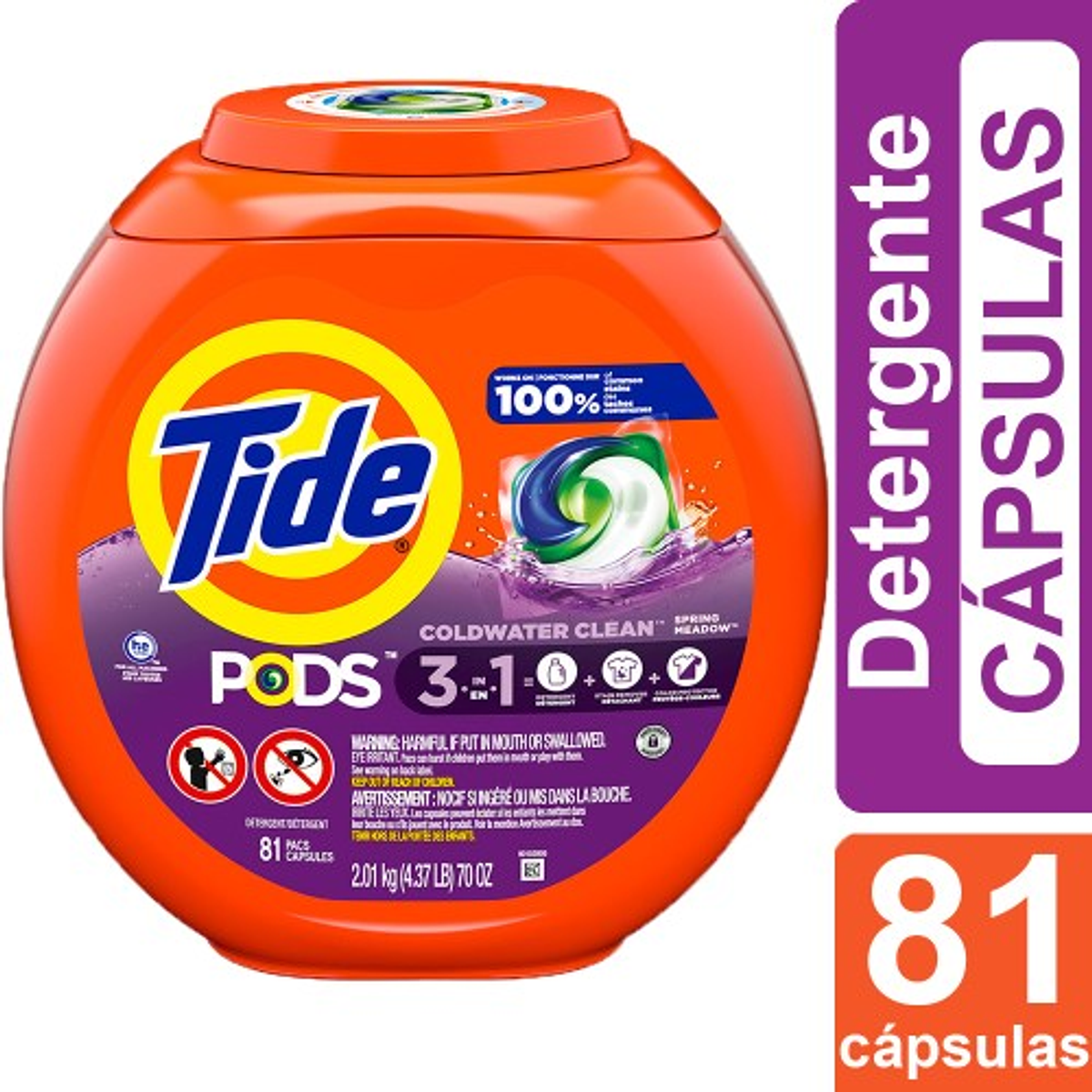 ARIEL PODS EXTRA PODER QUITAMANCHAS 3en1 detergente cápsulas