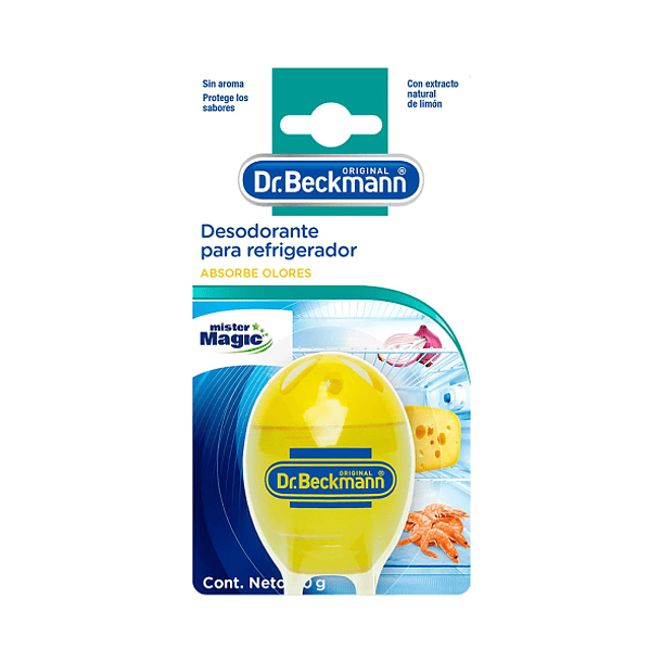 DESODORANTE PARA REFRIGERADOR DR. BECKMANN 40 GR