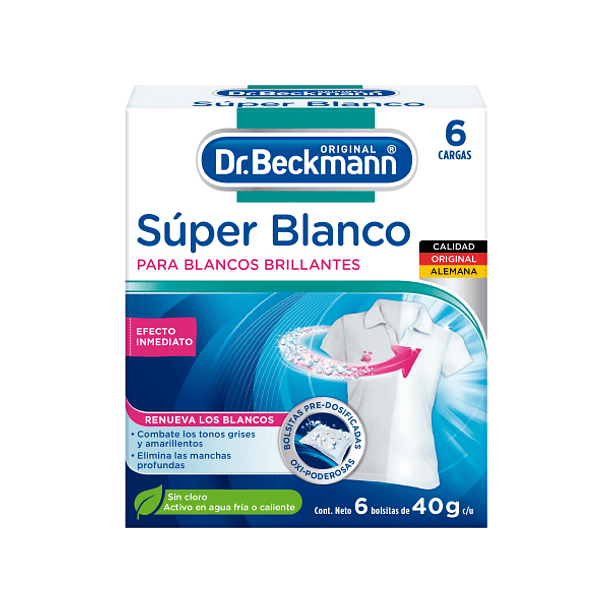 SUPER BLANCO DR. BECKMANN 6U.