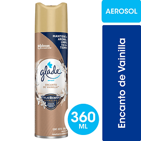 AMBIENTADOR GLADE ENCANTO DE VAINILLA 360 CC
