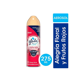 AMBIENTADOR GLADE ALEGRÍA FLORAL Y FRUTOS ROJOS 275 CC