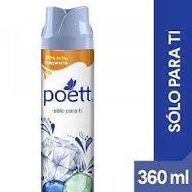 AMBIENTADOR EN AEREOSOL POETT SOLO PARA TI 360 ML