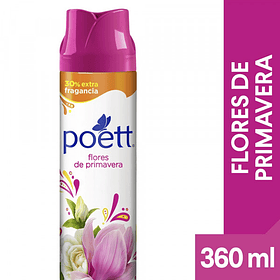 AMBIENTADOR EN AEREOSOL POETT PRIMAVERA 360 ML