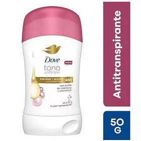 ANTITRANSPIRANTE BARRA DOVE WOMEN TONO UNIFORME 50G 