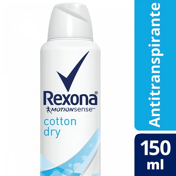 ANTITRANSPIRANTE AEROSOL REXONA COTTON DRY 150 ML  1