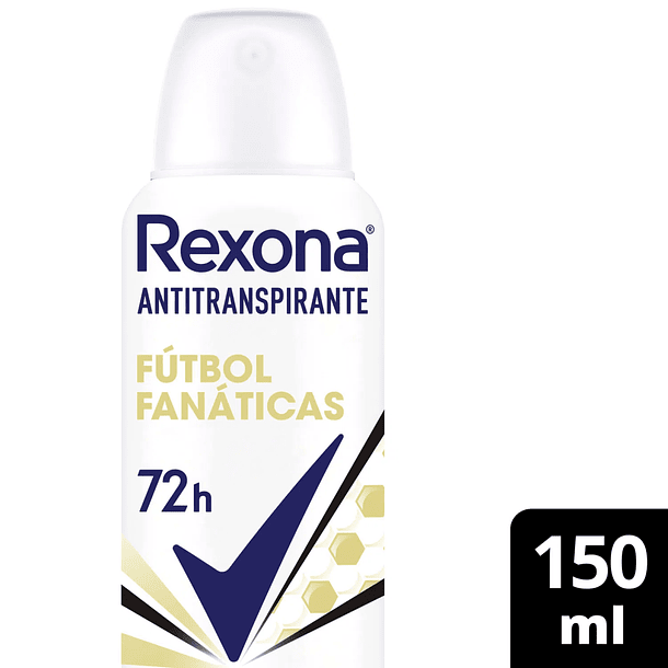 ANTITRANSPIRANTE AEROSOL REXONA FUTBOL FANTASTICAS 150 ML 
