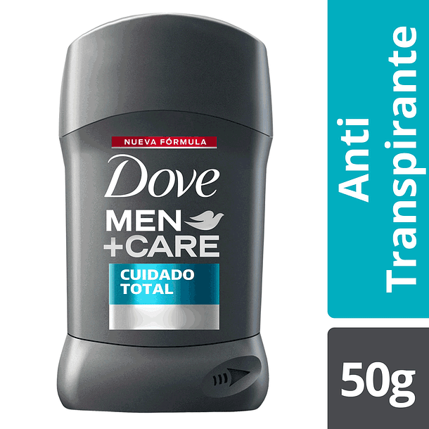 ANTITRANSPIRANTE BARRA DOVE MEN + CARE CUIDADO TOTAL 50G 