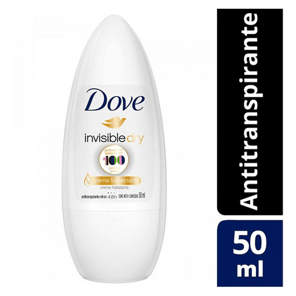 ANTITRANSPIRANTE ROLL-ON DOVE WOMEN INVISIBLEDRY 50 ML