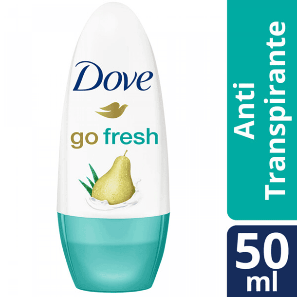 ANTITRANSPIRANTE ROLL-ON DOVE WOMEN GO FRESH PERA 50 ML 1