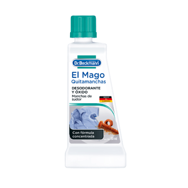 EL MAGO QUITAMANCHAS DESODORANTE Y ÓXIDO DR. BECKMANN 50 ML