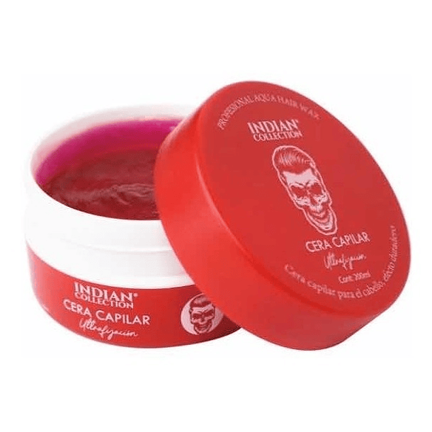 CERA CAPILAR ROJA INDIAN 200 ML