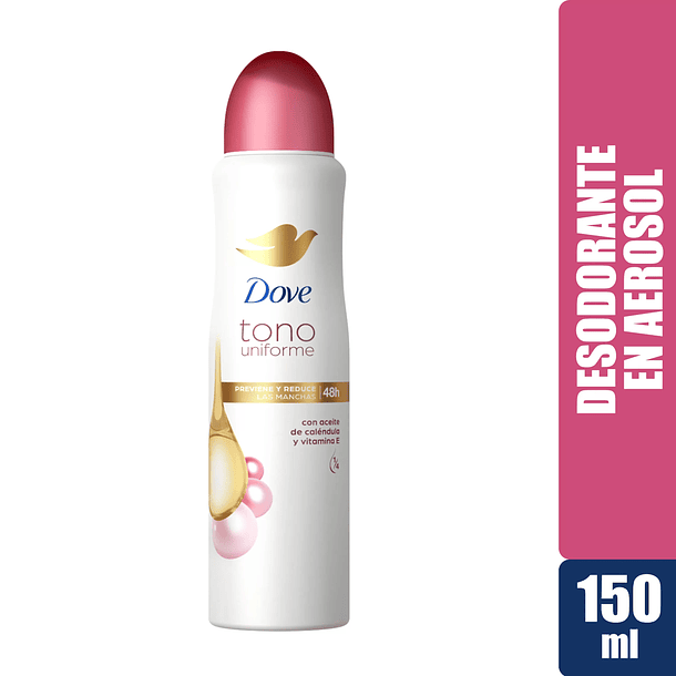 ANTITRANSPIRANTE AEROSOL DOVE TONO UNIFORME 150 ML