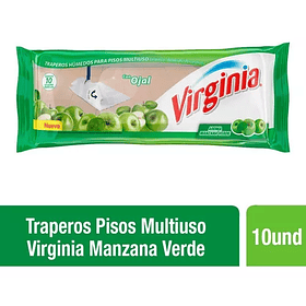 TRAPERO HUMEDO VIRGINIA MANZANA VERDE 10 UN