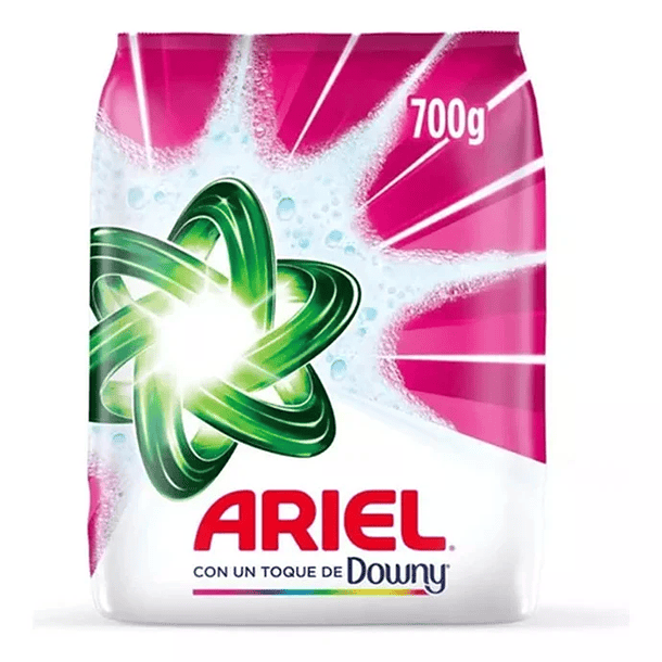 DETERGENTE EN POLVO ARIEL DOWNY 700 GRS
