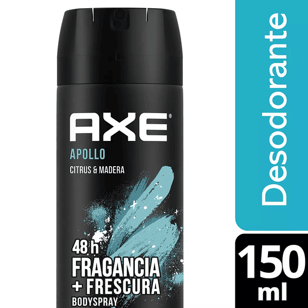 DESODORANTE BODY SPRAY AXE APOLLO 150 ML  1