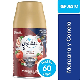 AMBIENTADOR GLADE REPUESTO AUTOMATICO MANZANA & CANELA 175 GR