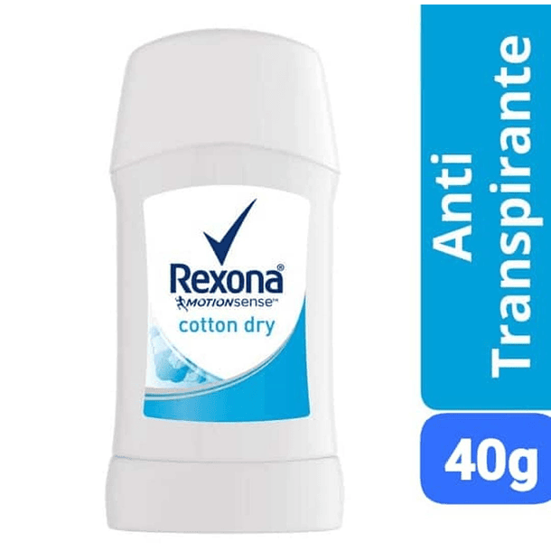 ANTITRANSPIRANTE  BARRA REXONA WOMEN COTTON DRY 40 GR