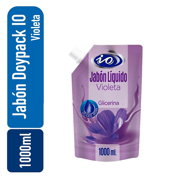 JABON LIQUIDO IO VIOLETA DOYPACK 1 LT