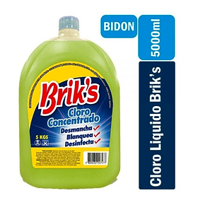 BRIK´S CLORO CONCENTRADO 5 LT