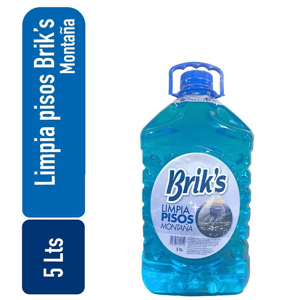 BRIK´S LIMPIA PISO AIRES DE MONTAÑA 5 LT 