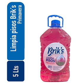 BRIK´S LIMPIA PISO PRIMAVERA 5 LT 