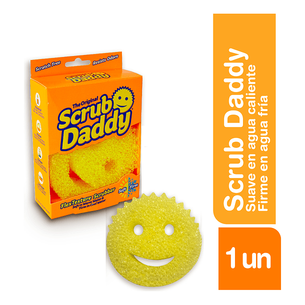 ESPONJA SCRUB DADDY 1 UN 2