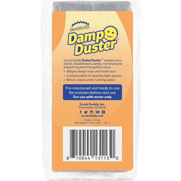 ESPONJA SCRUB DADDY DAMP DUSTER 1 UND  1