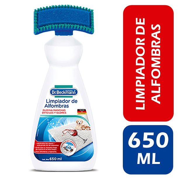 LIMPIADOR DE ALFOMBRAS DR. BECKMANN 650 ML