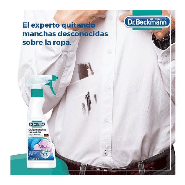 QUITAMANCHAS PRE-LAVADO DR. BRECKMANN 250 ML  3