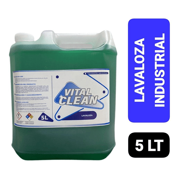 VITAL CLEAN LAVALOZA CONCENTRADO 5 LTS