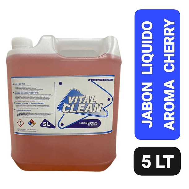 VITAL CLEAN JABON LIQUIDO VARIEDADES 5 LTS